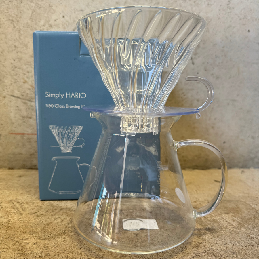 HARIO V60 GLASS DRIPPER SET